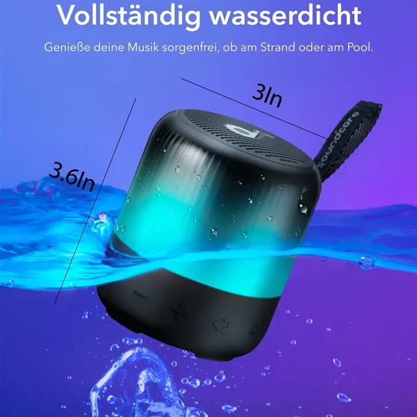 Soundcore Glow Mini Portable Waterproof Speaker By Anker - Soundcore Glow Mini Portable Waterproof Speaker By Anker - Image 1 of 4