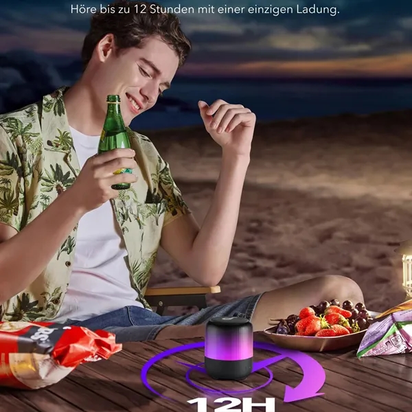 Soundcore Glow Mini Portable Waterproof Speaker By Anker - Soundcore Glow Mini Portable Waterproof Speaker By Anker - Image 3 of 4