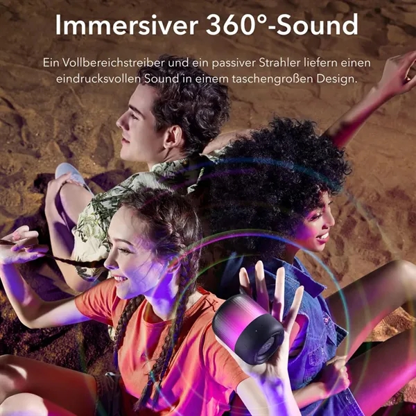 Soundcore Glow Mini Portable Waterproof Speaker By Anker - Soundcore Glow Mini Portable Waterproof Speaker By Anker - Image 4 of 4