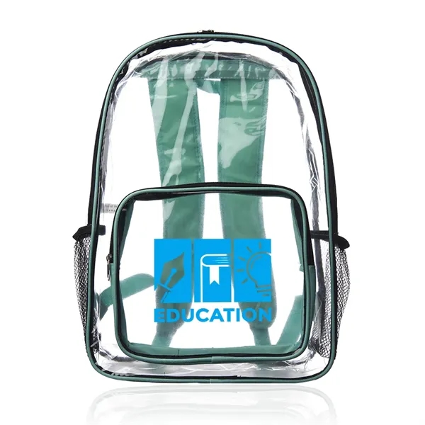 Pocket Clear Plastic Backpacks - Pocket Clear Plastic Backpacks - Image 7 of 7