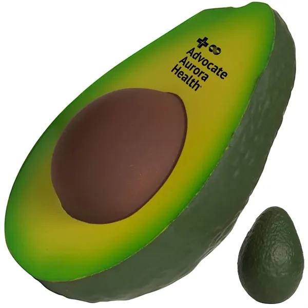 Custom Avocado Shaped Stress Reliever