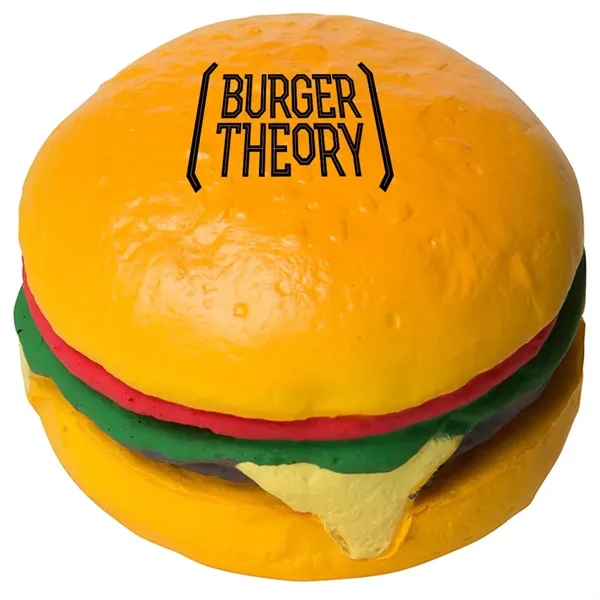 Custom Hamburger Shaped Stress Reliever