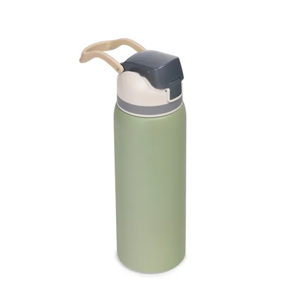 Three-Toned 27oz. Stainless Steel Straw Bottle - Three-Toned 27oz. Stainless Steel Straw Bottle - Image 3 of 8