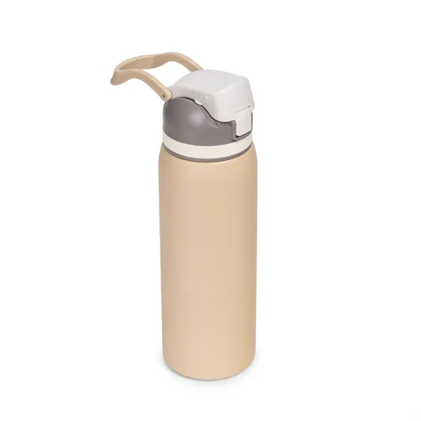 Three-Toned 27oz. Stainless Steel Straw Bottle - Three-Toned 27oz. Stainless Steel Straw Bottle - Image 6 of 8