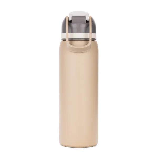Three-Toned 27oz. Stainless Steel Straw Bottle - Three-Toned 27oz. Stainless Steel Straw Bottle - Image 8 of 8