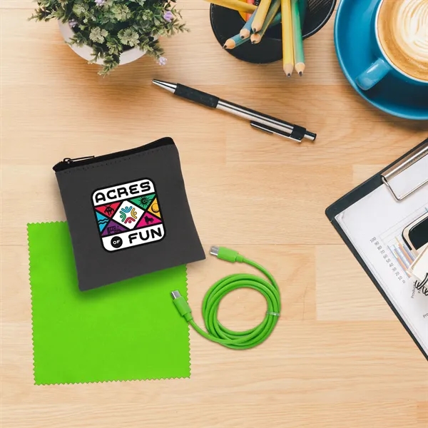 Gray Executive C to C Cable & Cloth Set - Gray Executive C to C Cable & Cloth Set - Image 18 of 18