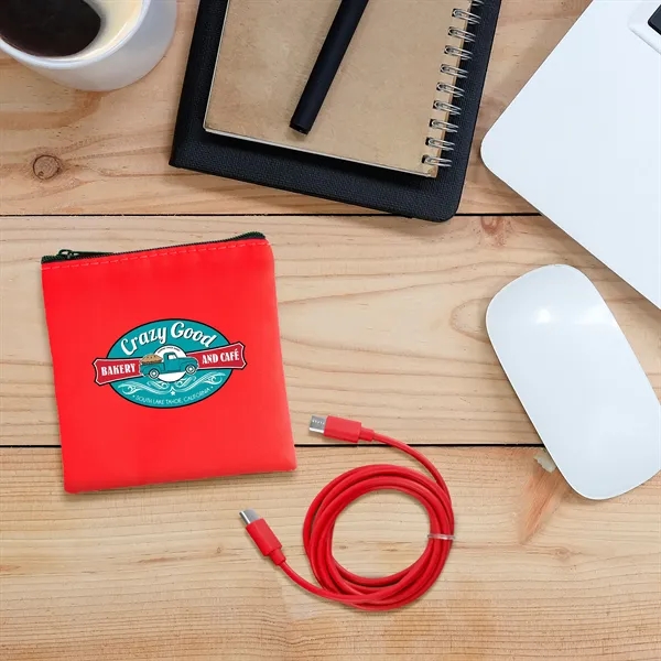 Colorful RPET C to C Cable Set - Colorful RPET C to C Cable Set - Image 18 of 18