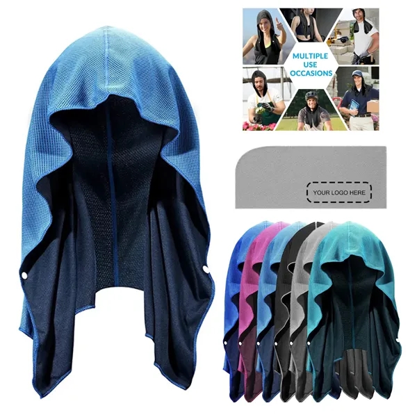 Cooling Hoodie Towel - Cooling Hoodie Towel - Image 0 of 2