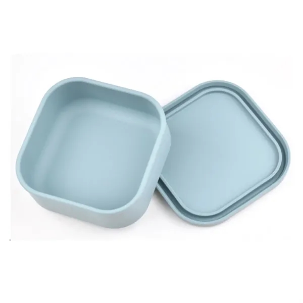 Square Silicone Food Container - Square Silicone Food Container - Image 2 of 2