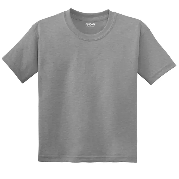 Gildan Youth DryBlend 50 Cotton/50 Poly T-Shirt. - Gildan Youth DryBlend 50 Cotton/50 Poly T-Shirt. - Image 7 of 72