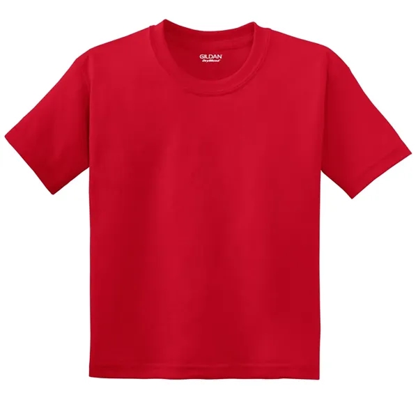 Gildan Youth DryBlend 50 Cotton/50 Poly T-Shirt. - Gildan Youth DryBlend 50 Cotton/50 Poly T-Shirt. - Image 35 of 72