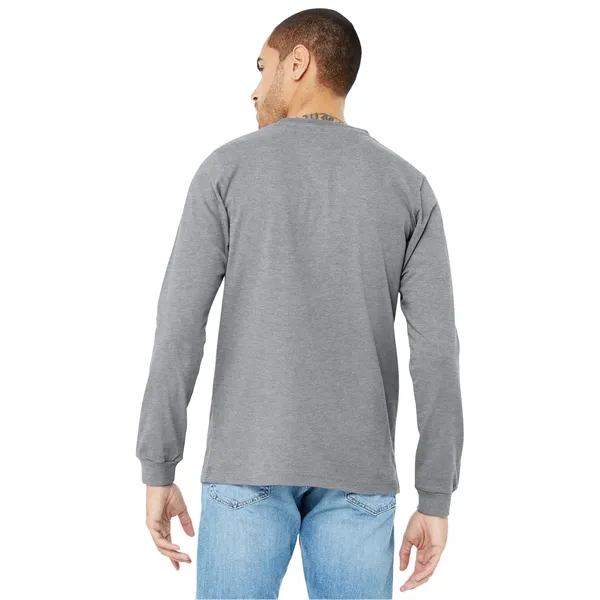 BELLA+CANVAS Unisex Heather CVC Long Sleeve Tee - BELLA+CANVAS Unisex Heather CVC Long Sleeve Tee - Image 1 of 92