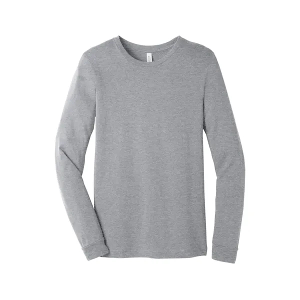 BELLA+CANVAS Unisex Heather CVC Long Sleeve Tee - BELLA+CANVAS Unisex Heather CVC Long Sleeve Tee - Image 3 of 92