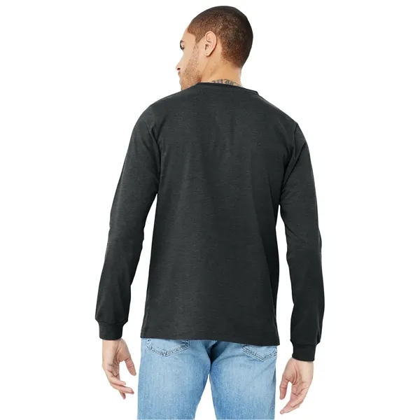 BELLA+CANVAS Unisex Heather CVC Long Sleeve Tee - BELLA+CANVAS Unisex Heather CVC Long Sleeve Tee - Image 6 of 92