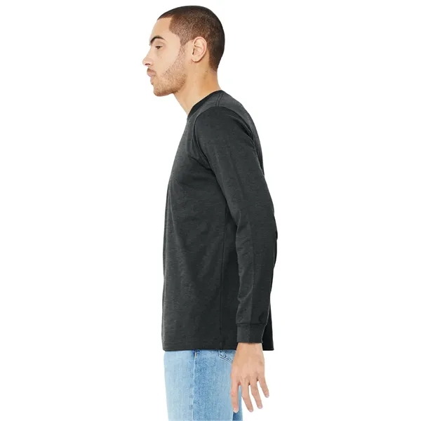 BELLA+CANVAS Unisex Heather CVC Long Sleeve Tee - BELLA+CANVAS Unisex Heather CVC Long Sleeve Tee - Image 7 of 92