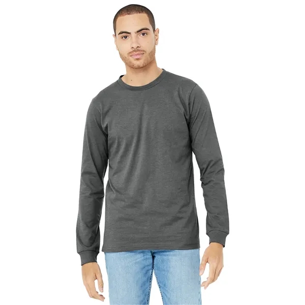 BELLA+CANVAS Unisex Heather CVC Long Sleeve Tee - BELLA+CANVAS Unisex Heather CVC Long Sleeve Tee - Image 10 of 92