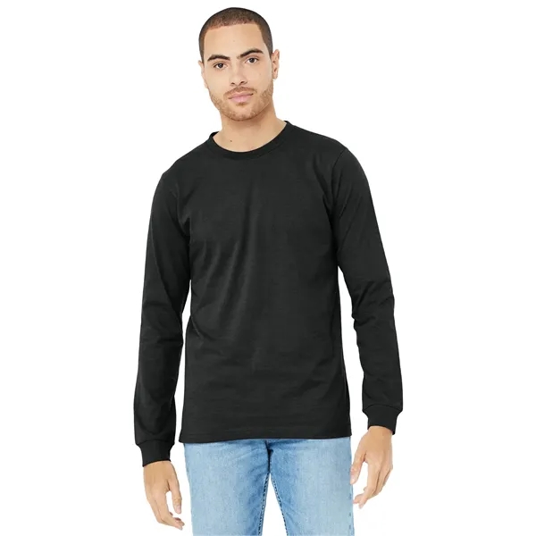 BELLA+CANVAS Unisex Heather CVC Long Sleeve Tee - BELLA+CANVAS Unisex Heather CVC Long Sleeve Tee - Image 21 of 92