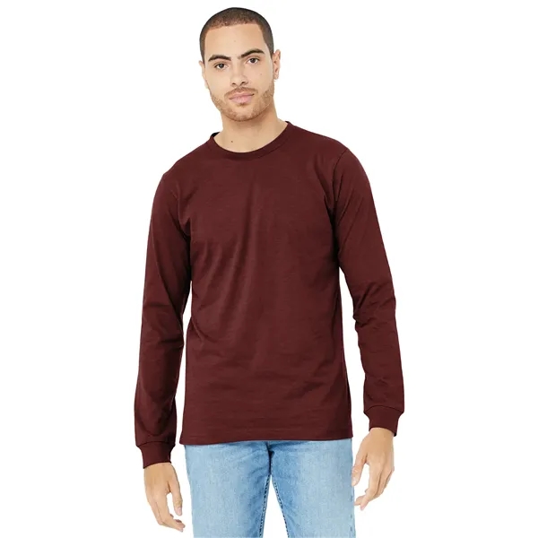 BELLA+CANVAS Unisex Heather CVC Long Sleeve Tee - BELLA+CANVAS Unisex Heather CVC Long Sleeve Tee - Image 26 of 92