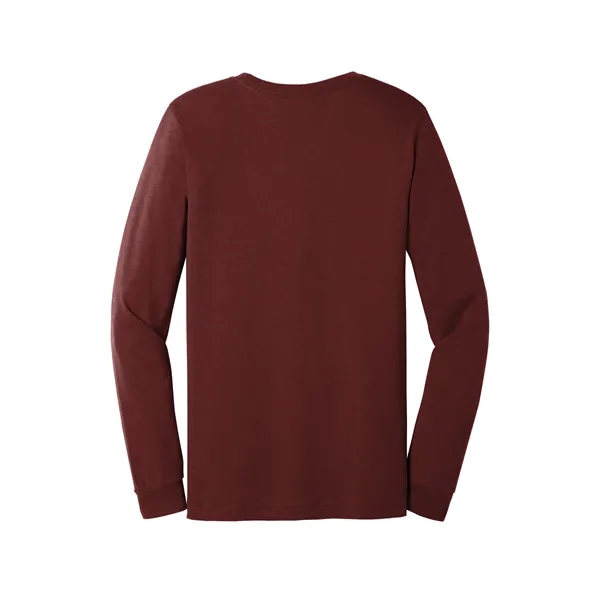 BELLA+CANVAS Unisex Heather CVC Long Sleeve Tee - BELLA+CANVAS Unisex Heather CVC Long Sleeve Tee - Image 30 of 92