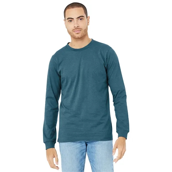 BELLA+CANVAS Unisex Heather CVC Long Sleeve Tee - BELLA+CANVAS Unisex Heather CVC Long Sleeve Tee - Image 31 of 92
