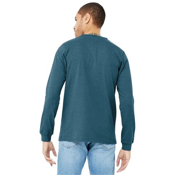BELLA+CANVAS Unisex Heather CVC Long Sleeve Tee - BELLA+CANVAS Unisex Heather CVC Long Sleeve Tee - Image 32 of 92