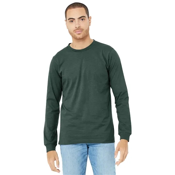 BELLA+CANVAS Unisex Heather CVC Long Sleeve Tee - BELLA+CANVAS Unisex Heather CVC Long Sleeve Tee - Image 36 of 92