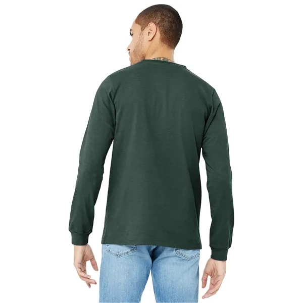 BELLA+CANVAS Unisex Heather CVC Long Sleeve Tee - BELLA+CANVAS Unisex Heather CVC Long Sleeve Tee - Image 37 of 92