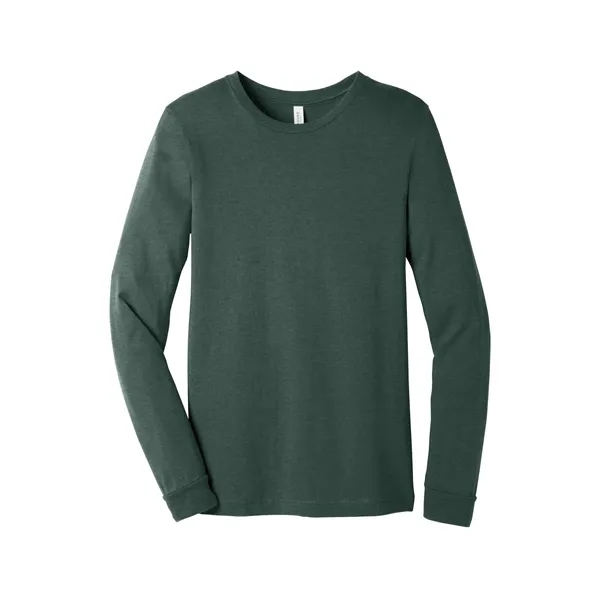 BELLA+CANVAS Unisex Heather CVC Long Sleeve Tee - BELLA+CANVAS Unisex Heather CVC Long Sleeve Tee - Image 39 of 92