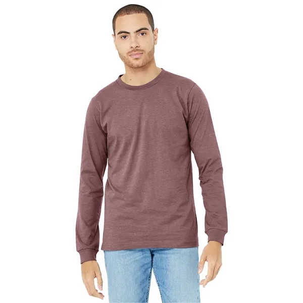 BELLA+CANVAS Unisex Heather CVC Long Sleeve Tee - BELLA+CANVAS Unisex Heather CVC Long Sleeve Tee - Image 41 of 92