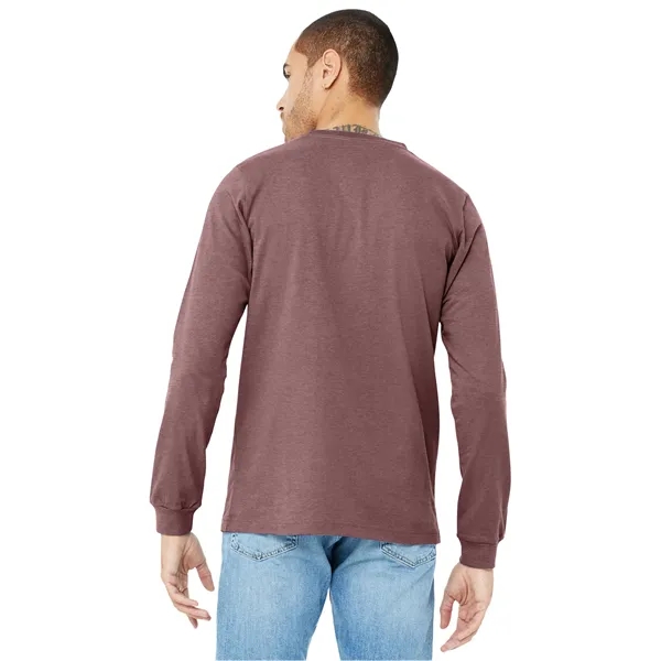 BELLA+CANVAS Unisex Heather CVC Long Sleeve Tee - BELLA+CANVAS Unisex Heather CVC Long Sleeve Tee - Image 42 of 92