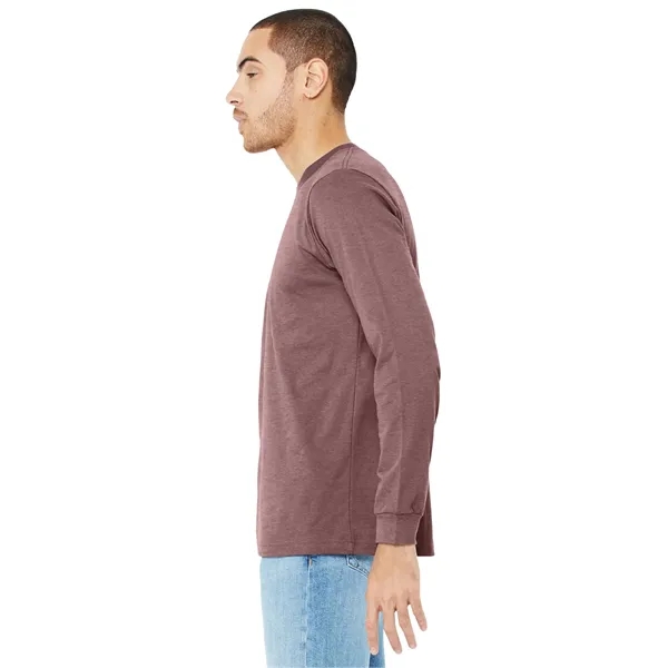 BELLA+CANVAS Unisex Heather CVC Long Sleeve Tee - BELLA+CANVAS Unisex Heather CVC Long Sleeve Tee - Image 43 of 92