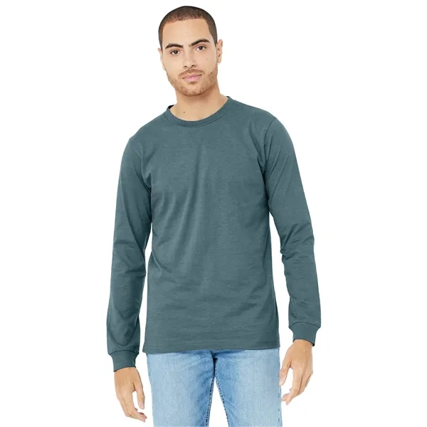 BELLA+CANVAS Unisex Heather CVC Long Sleeve Tee - BELLA+CANVAS Unisex Heather CVC Long Sleeve Tee - Image 46 of 92