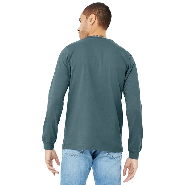 BELLA+CANVAS Unisex Heather CVC Long Sleeve Tee - BELLA+CANVAS Unisex Heather CVC Long Sleeve Tee - Image 47 of 92