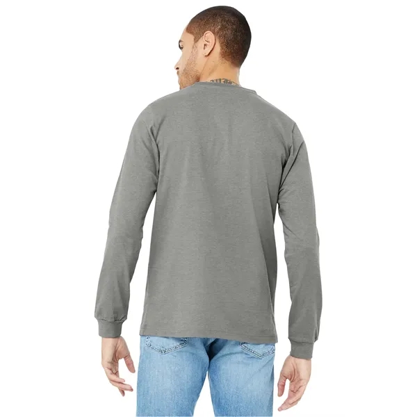 BELLA+CANVAS Unisex Heather CVC Long Sleeve Tee - BELLA+CANVAS Unisex Heather CVC Long Sleeve Tee - Image 52 of 92