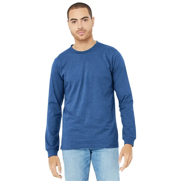 BELLA+CANVAS Unisex Heather CVC Long Sleeve Tee - BELLA+CANVAS Unisex Heather CVC Long Sleeve Tee - Image 56 of 92