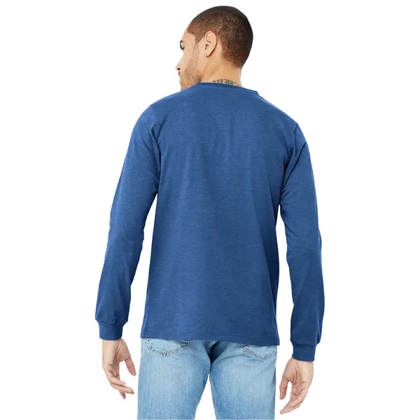 BELLA+CANVAS Unisex Heather CVC Long Sleeve Tee - BELLA+CANVAS Unisex Heather CVC Long Sleeve Tee - Image 57 of 92