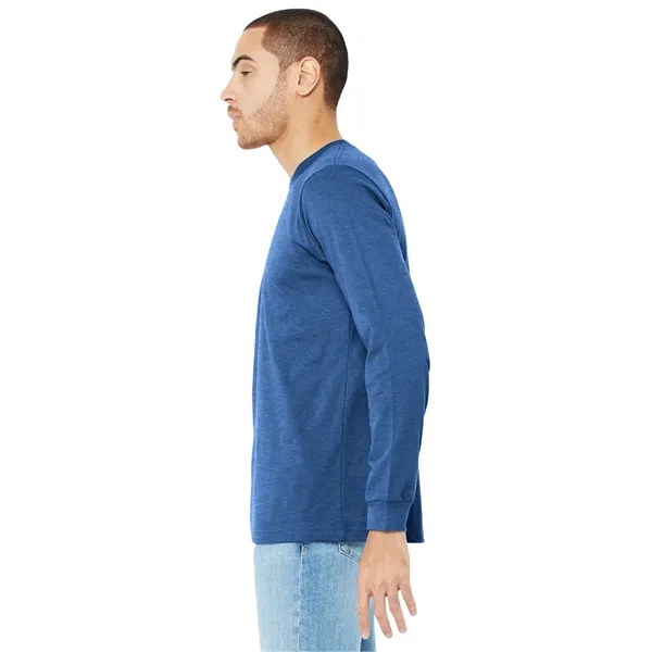 BELLA+CANVAS Unisex Heather CVC Long Sleeve Tee - BELLA+CANVAS Unisex Heather CVC Long Sleeve Tee - Image 58 of 92