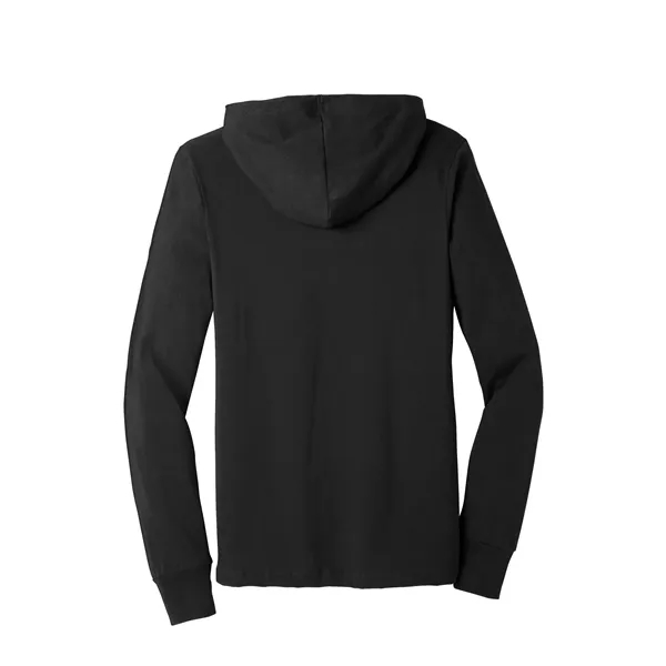 BELLA+CANVAS Unisex Jersey Long Sleeve Hoodie. - BELLA+CANVAS Unisex Jersey Long Sleeve Hoodie. - Image 3 of 16