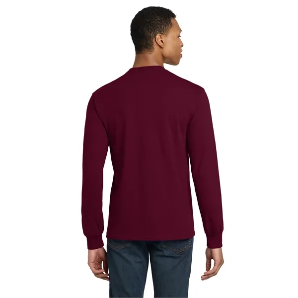 Gildan - DryBlend 50 Cotton/50 Poly Long Sleeve T-Shirt. - Gildan - DryBlend 50 Cotton/50 Poly Long Sleeve T-Shirt. - Image 37 of 75
