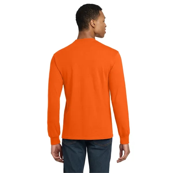 Gildan - DryBlend 50 Cotton/50 Poly Long Sleeve T-Shirt. - Gildan - DryBlend 50 Cotton/50 Poly Long Sleeve T-Shirt. - Image 62 of 75