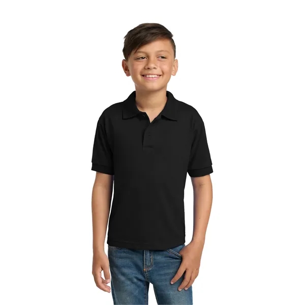 Gildan Youth DryBlend 6-Ounce Jersey Knit Sport Shirt. - Gildan Youth DryBlend 6-Ounce Jersey Knit Sport Shirt. - Image 0 of 45