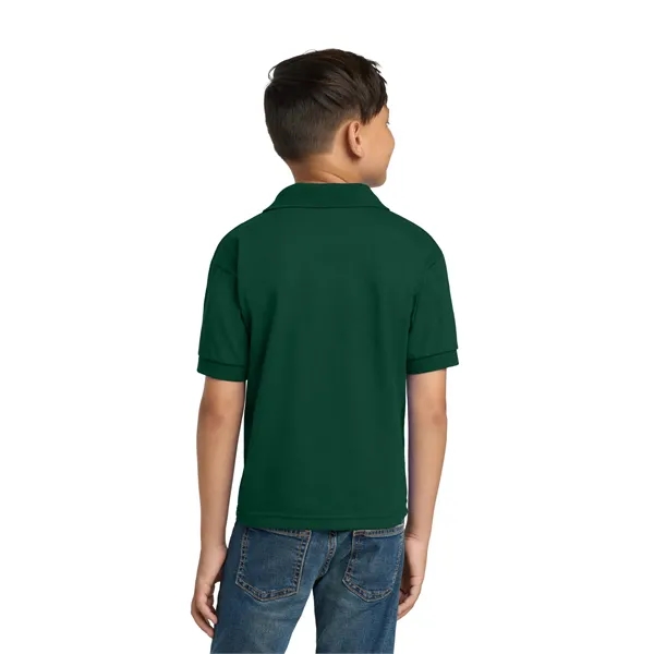 Gildan Youth DryBlend 6-Ounce Jersey Knit Sport Shirt. - Gildan Youth DryBlend 6-Ounce Jersey Knit Sport Shirt. - Image 4 of 45