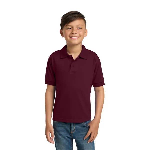Gildan Youth DryBlend 6-Ounce Jersey Knit Sport Shirt. - Gildan Youth DryBlend 6-Ounce Jersey Knit Sport Shirt. - Image 7 of 45