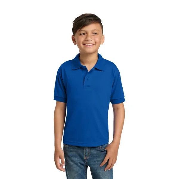 Gildan Youth DryBlend 6-Ounce Jersey Knit Sport Shirt. - Gildan Youth DryBlend 6-Ounce Jersey Knit Sport Shirt. - Image 23 of 45