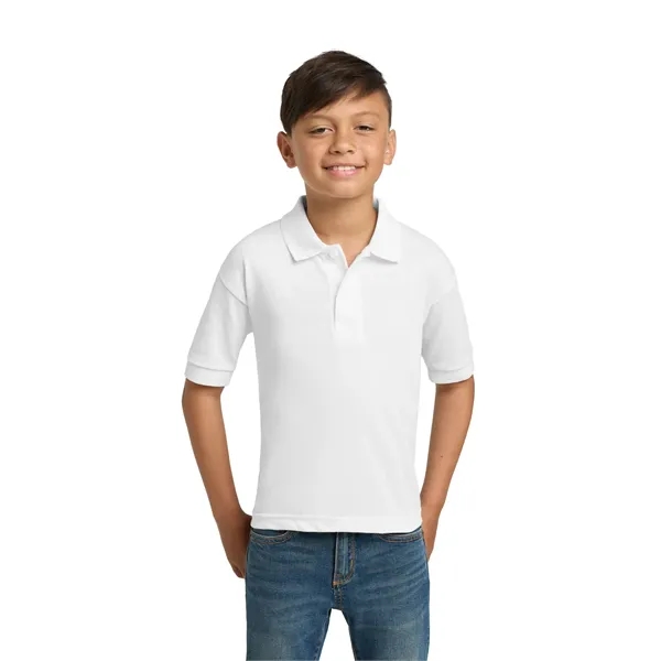 Gildan Youth DryBlend 6-Ounce Jersey Knit Sport Shirt. - Gildan Youth DryBlend 6-Ounce Jersey Knit Sport Shirt. - Image 34 of 45