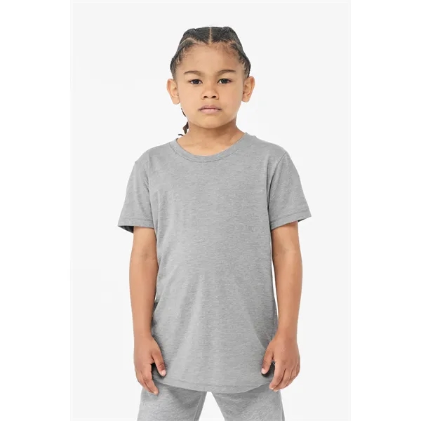 BELLA+CANVAS Youth Triblend Short Sleeve Tee. - BELLA+CANVAS Youth Triblend Short Sleeve Tee. - Image 15 of 56