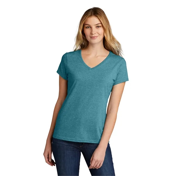 Port & Company Women's Tri-Blend V-Neck Tee. - Port & Company Women's Tri-Blend V-Neck Tee. - Image 26 of 40
