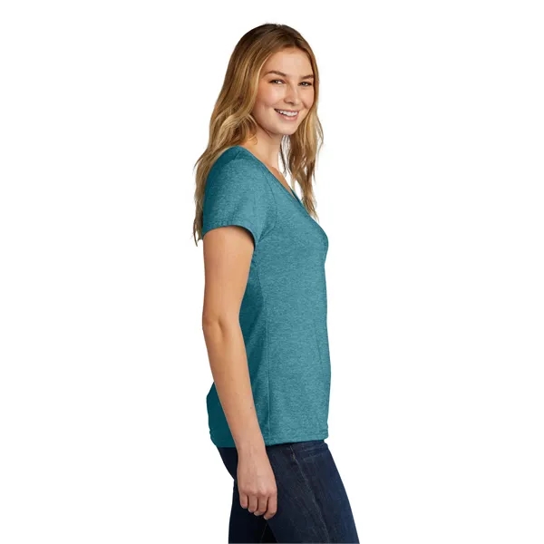 Port & Company Women's Tri-Blend V-Neck Tee. - Port & Company Women's Tri-Blend V-Neck Tee. - Image 30 of 40