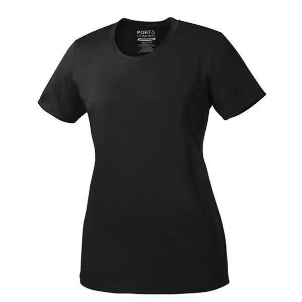 Port & Co Women's Performance Tee. - Port & Co Women's Performance Tee. - Image 10 of 39