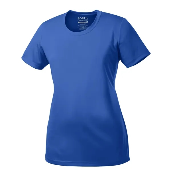 Port & Co Women's Performance Tee. - Port & Co Women's Performance Tee. - Image 20 of 39